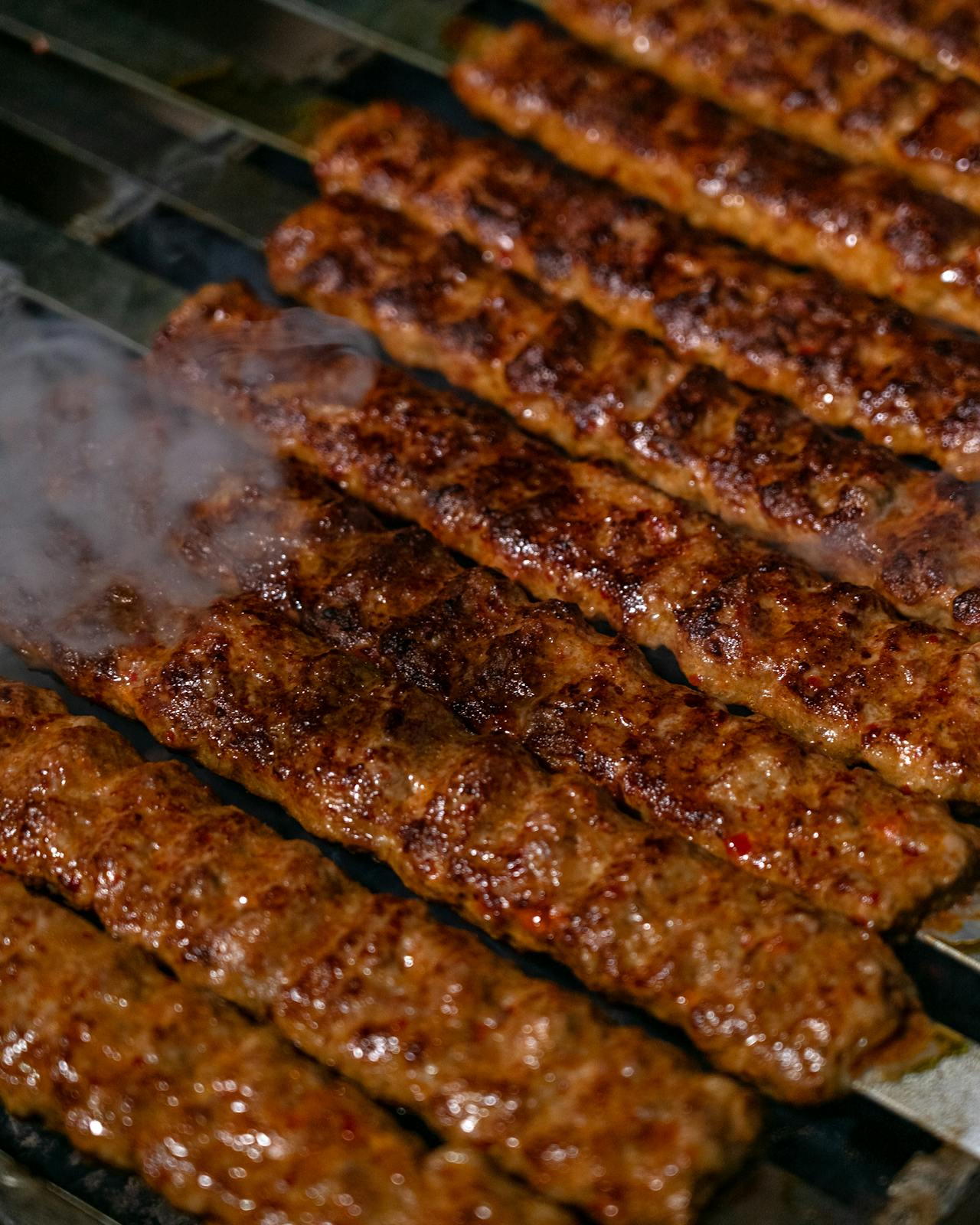 BBQ buffet dinner at desert safari camp in Dubai